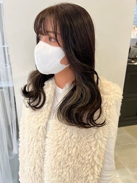 シエル 一社(cher) インナーグレージュカラー