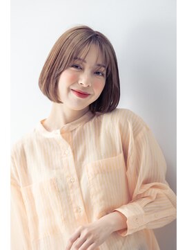 ブリング バイ スノードロップ 吉祥寺(BRING by Snowdrop) 黒髪/グレーベージュ/レイヤーロング/前髪パーマ/吉祥寺