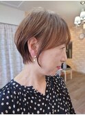 【hair design miel】大人ショートカット