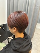 テーラヘアー 四街道店(TELA HAIR) ショート×レッドカラー【 TELA HAIR四街道店】