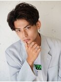 キレイめワイルドなツーブロはジェルワックスで大人にこなす！