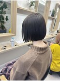 前下がりボブミニボブナチュラルボブショートボブ20代30代韓国