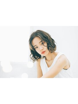 アクトヘアー(a.c.t hair) くせ毛風パーマボブ