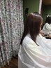 ポイント　パーマ、縮毛矯正【シャンプープチヘッドスパ】　