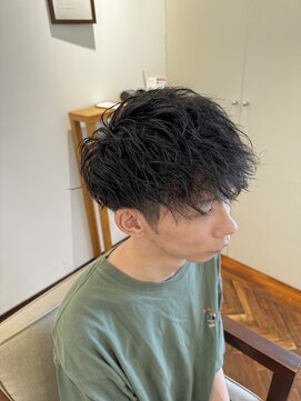 アンソル オブ リシェール(N'SOL of RICHAIR) 前髪/アンブレラカラー/こなれミディ/イメチェン/ウェーブパーマ