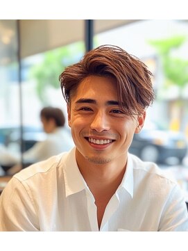 メンズ ルシードスタイル アウラ 松戸市五香(LUCIDO STYLE Aura) メンズスタイル【五香#メンズカット#<理容室>#ブリーチ#眉毛】