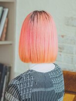 ゲート いわき(Gate)&nbsp;切りっぱなしハイトーンボブ