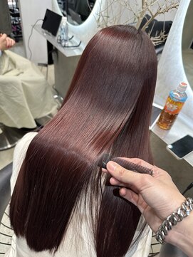 エトラ 渋谷店(etora) 小顔◎ブリーチなしグレージュケラチントリートメント