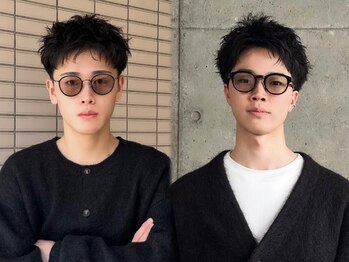 ケンジオム(KENJE HOMME)の写真/メンズサロンだから、メンズカット/メンズパーマの技術が高く、洗練されたデザイン力が魅力◎