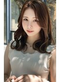 大人フェミニン 大人フェミニン/20代/30代/40代/50代 小顔前髪