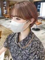 アフロート ルヴア(AFLOAT RUVUA)&nbsp;みねスタイル♪ マッシュ ひし形 ショートボブ 30代 40代 50代