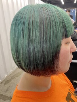 ココ 原宿(KOKO) □デザインカラー＃ボブ＃イメチェン#アンブレラカラー