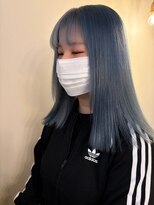 ココルアナ(coco luana)&nbsp;ブルー/ハイトーン/ケアブリーチ/髪質改善/韓国/学割