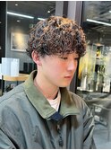 ニュアンスパーマ/フェザー/スパイキーショート/波打ち