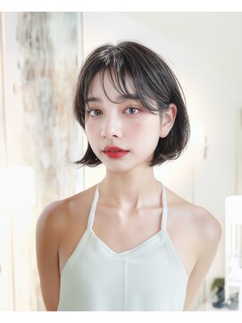 ザ デイ 銀座(The Day) 夏を感じるシースルーボブ