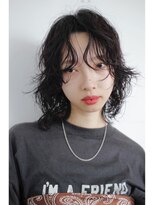 ピープル コモンズ(people commons)&nbsp;ウルフパーマミディアムパーマロングパーマくるくるパーマ