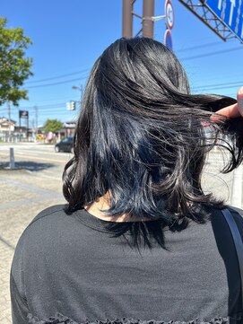 ワッカ(WAKKA) black × navy