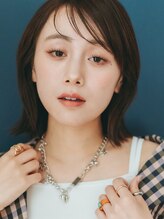 ナンバースリー 溝の口店(Number Three) 外ハネニュアンスボブ【N°3溝の口】