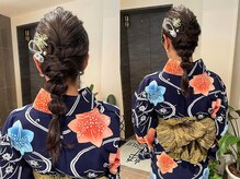 ヘアリゾート粋 トゥジュ 池袋東口店(tujuh)の雰囲気（お祭りやイベントの浴衣着付け＆ヘアセットお任せ◎要問い合わせ）