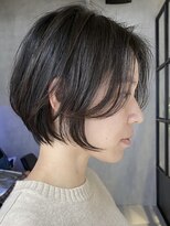 テクネ 天神大名(techne) 天神大名今泉小顔丸みショートレイヤーハンサムタッセルウルフ