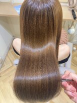 ルアナ ヘア アンド トリートメント(Luana) ブリーチなしでここまで明るく！赤みOFFベージュ
