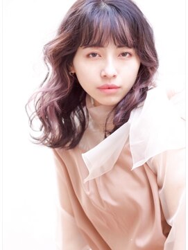 エアー 横浜(AIR) 【湯田】デザインカラー、ミディアムレイヤー