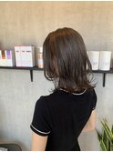 ミルクティーグレージュ　クラゲヘアー　ブリーチ無し
