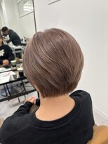 シエル バイ ケンジ 登戸 生田(CIEL by KENJE)&nbsp;【ブリーチ１回～】ミルクティーカラー