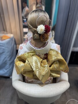 リエラ 新宿(RIERA) 振袖着付けタイトシニヨン