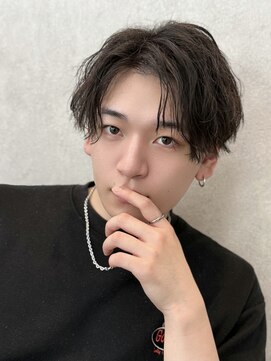 ツイストスパイラルパーマ【メンズサロンZina天神】