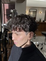 ザデイトウキョウ 表参道 青山(THE DAY TOKYO) MEN’S/波巻きツイストスパイラル/リバースセンターパート