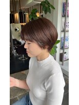 サラジュ 西宮北口店(SARAJU)&nbsp;#ショート　#大人　#ブラウン