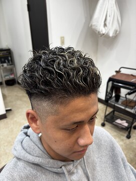 Men's Salon Grade One【メンズサロングレードワン】 メッシュパーマ