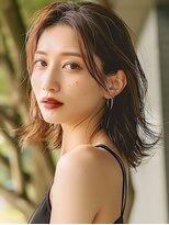 ノアドココ(noix de coco)&nbsp;無造作外ハネミディアム