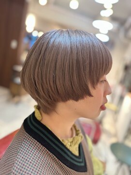 ライフ アトリエ Life atelier マッシュショートボブ