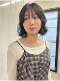 ゆるふわボブパーマ