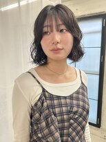 ペピンバイメルシー(pepin by merci.) ゆるふわボブパーマ