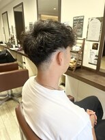 レガ(le ga) フリンジカットに合わせる無造作パーマ