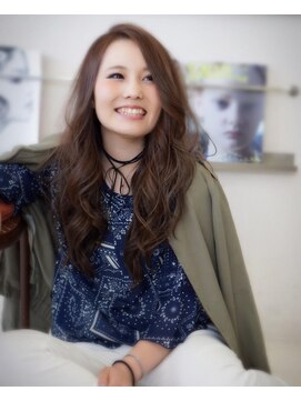 ヘアセラピー サラ(hair therapy Sara) 透け感が魅力のコバルトグレーカラー☆