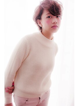 クラン(clan) くせ毛風ゆるふわコットンショートボブ