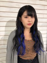 ビーヘアサロン(Beee hair salon) 【渋谷エクステ・カラーBeee/安部 郁美】インナーカラーエクステ