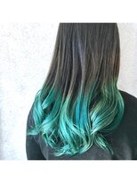 ヘアサロンエムフィス 池袋東口(HAIR SALON M Fe's) エメラルドグリーン 【担当.羽富】