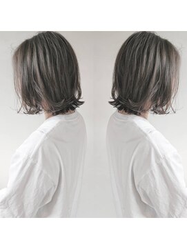 フィゼル 福島店(fizelle) 切りっぱなしグレージュ