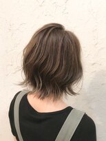 フロール(Flor)&nbsp;【flor 戸塚】*ボブディ+ハイライト×シアベージュ＊