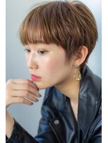 アコロン(acoron)&nbsp;小顔カット＿マニッシュ ＿フレンチボブ ＿美髪＿ネイビーカラー