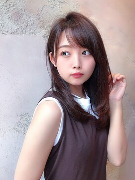 ロンドローズ 名古屋(Lond damaskRose) 【Lond damaskRose】津田稜也 ベビーバング×ココアベージュ