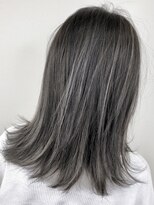 マーシュ(marshu)&nbsp;【marshu  OSAKA Style】ハイライト×透け感グレージュ