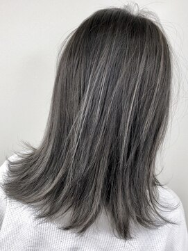 マーシュ(marshu) 【marshu OSAKA Style】ハイライト×透け感グレージュ