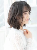 モッズヘア 上尾西口店(mod's hair) バレイヤージュシースルーバングくびれミディa上尾20代30代40代