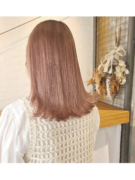 キーン 立川店(keen) 【keen×武田】ミルクティーカラー×セミディ